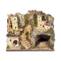 PRESEPE CM 33X18X24 CON LUCI
