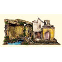 PRESEPE CM. 50X23X26 CON LUCI