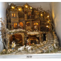 PRESEPE CON LUCE E MOVIMENTO MACINA 57X7