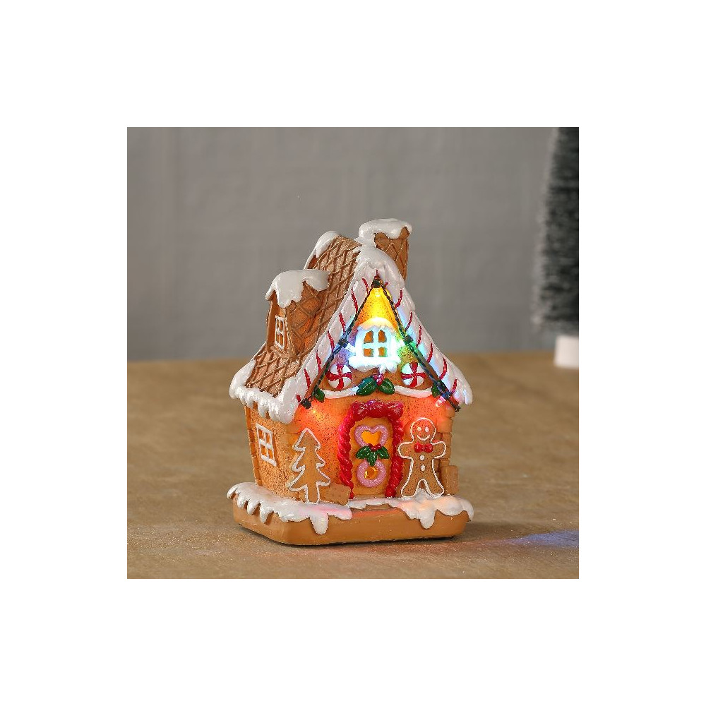 CASA CANDY 11,5X11,5XH17CM LED BATT