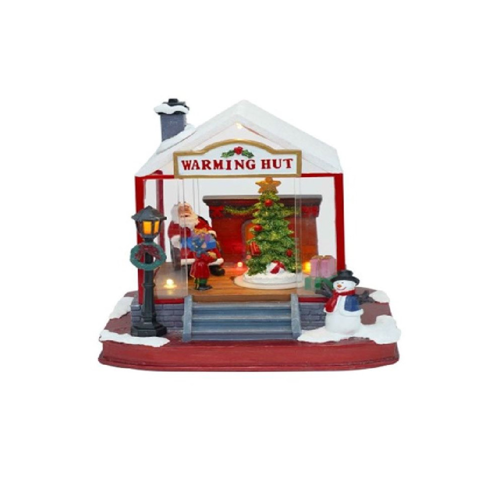 CASA SANTA  ALBERO ROT LED MUSICA H17,5C