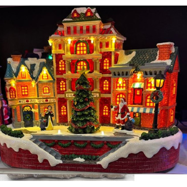 CITTA' 32X17,5XH26CM ALBERO MOVIM MUSICA