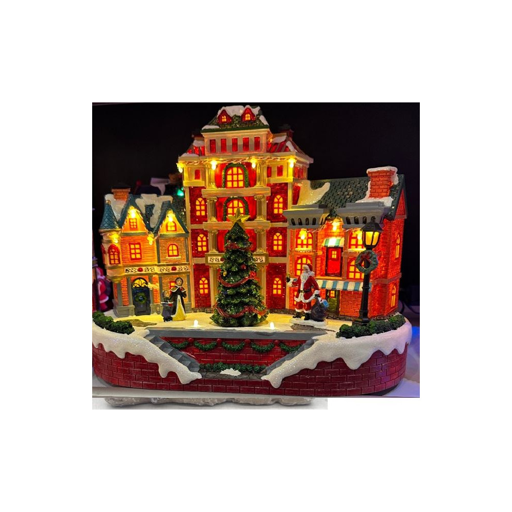 CITTA' 32X17,5XH26CM ALBERO MOVIM MUSICA CITTA' 32X17,5XH26CM ALBERO MOVIM MUSICA