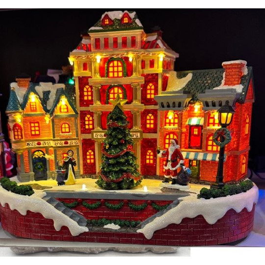 CITTA' 32X17,5XH26CM ALBERO MOVIM MUSICA CITTA' 32X17,5XH26CM ALBERO MOVIM MUSICA