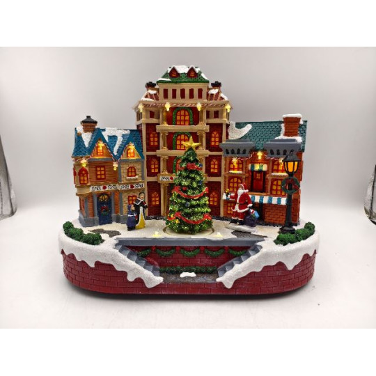 CITTA' 32X17,5XH26CM ALBERO MOVIM MUSICA