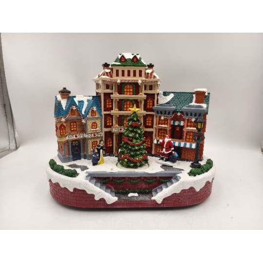 CITTA' 32X17,5XH26CM ALBERO MOVIM MUSICA