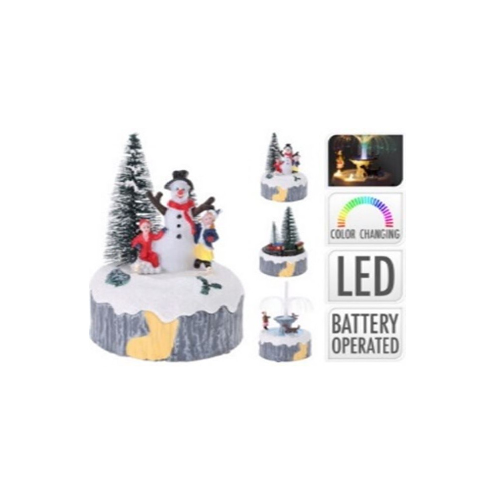 DECO RGB FO D9XH12,5CM BATT X3 ASS