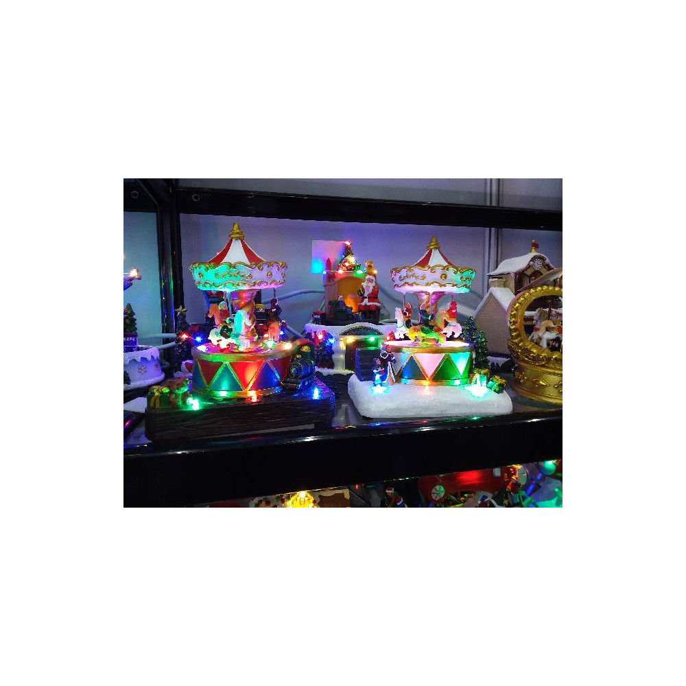 GIOSTRA 15X12X17CM CON LED E MUSICA