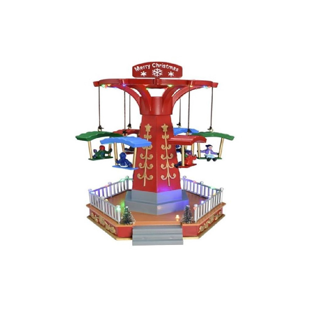 GIOSTRA C/PARACADUTI LED MUS MOV D21XH31 GIOSTRA C/PARACADUTI LED MUS MOV D21XH31