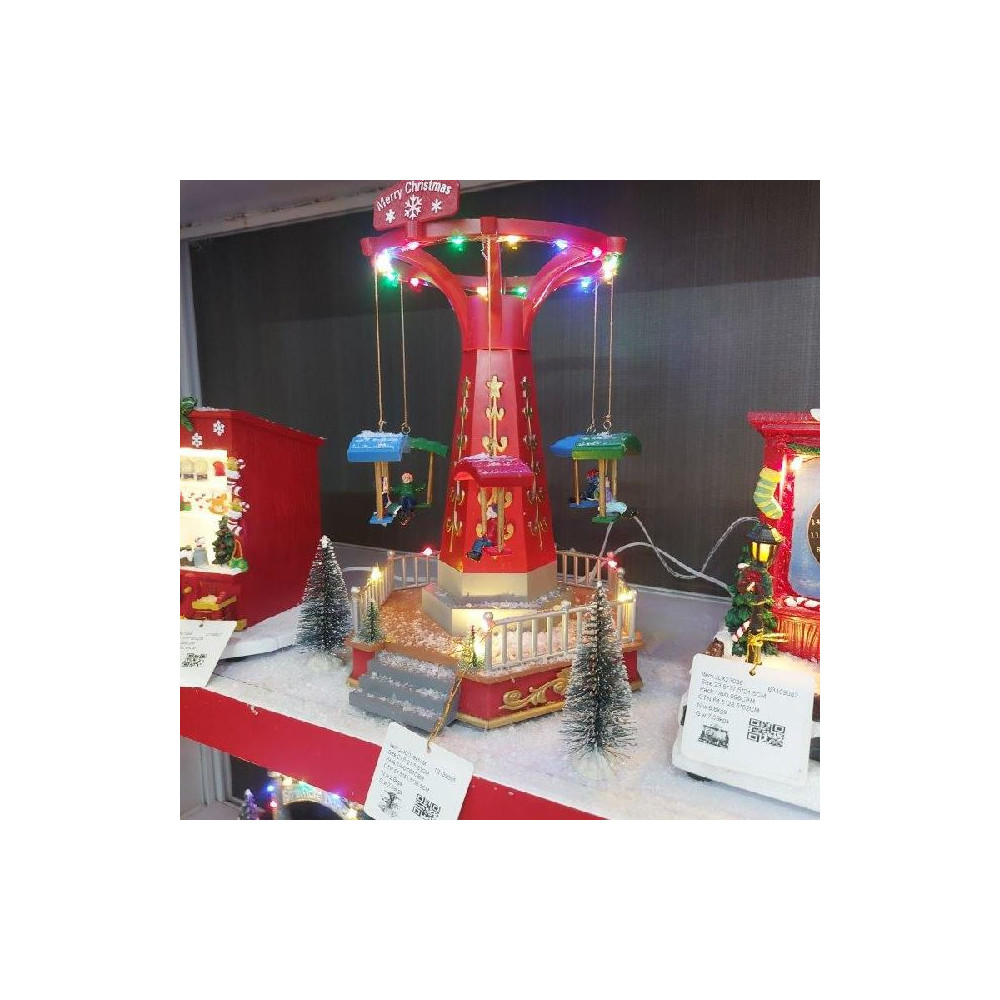 GIOSTRA C/PARACADUTI LED MUS MOV D21XH31