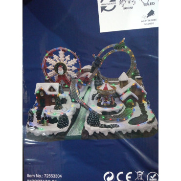 LUNA PARK FO LUCI LED MOV 56X36XH39CM