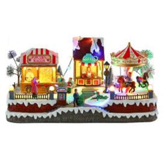 LUNAPARK 43X23XH22CM LED MUSICA MOVIMENT LUNAPARK 43X23XH22CM LED MUSICA MOVIMENT