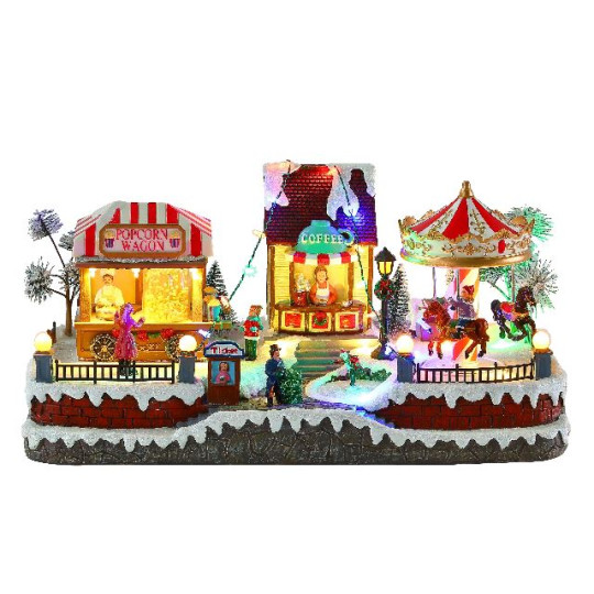 LUNAPARK 43X23XH22CM LED MUSICA MOVIMENT