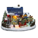 NEGOZIO ALBERI NATALE LED 20,5X14XH13CM