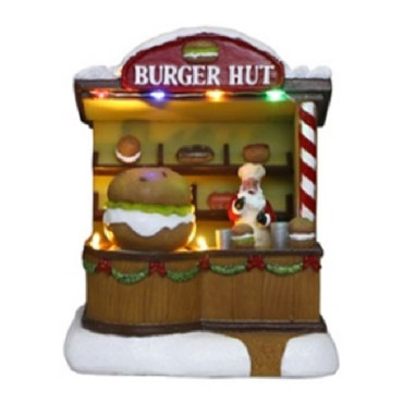 NEGOZIO BURGER 14X12,5XH16CM LED MOVIM