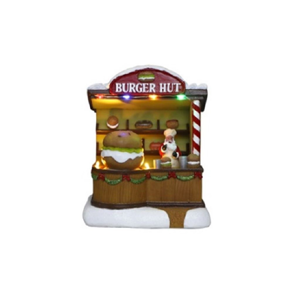 NEGOZIO BURGER 14X12,5XH16CM LED MOVIM