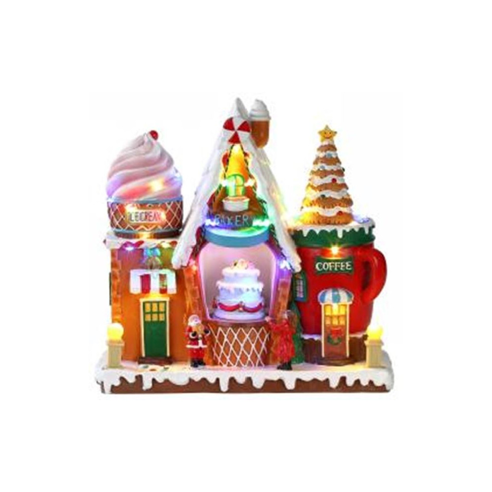 NEGOZIO DOLCI 25X11XH24,5CM MOV LED