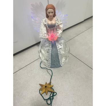 PUNTALE ANGELO BIANCO USB H24CM MUS MOV 2