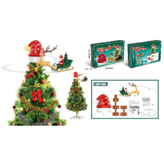 PUNTALE C/ROTAZIONE LUCE MUSICA SLITTA PUNTALE C/ROTAZIONE LUCE MUSICA SLITTA