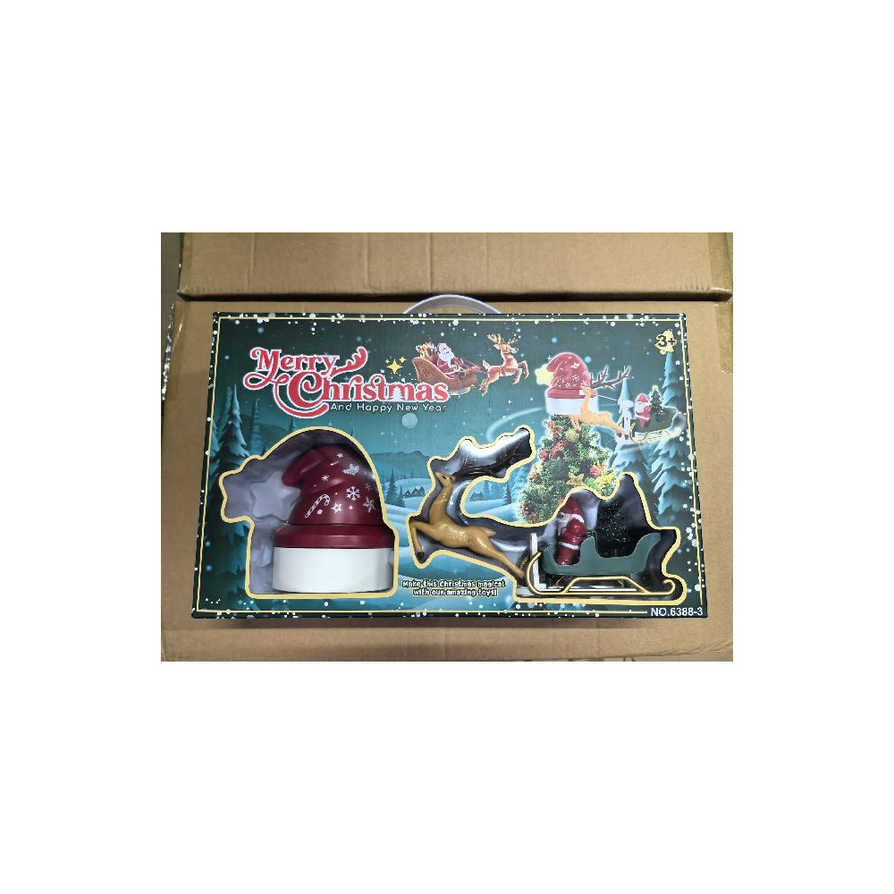 PUNTALE C/ROTAZIONE LUCE MUSICA SLITTA