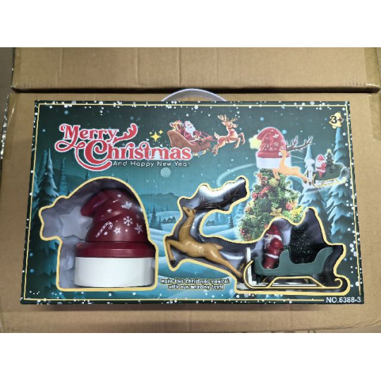 PUNTALE C/ROTAZIONE LUCE MUSICA SLITTA