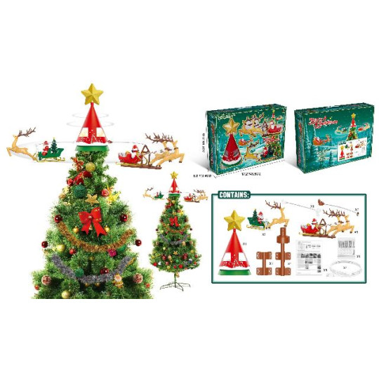 PUNTALE MUSICALE 2 ROT 2 SLITTE LUCE