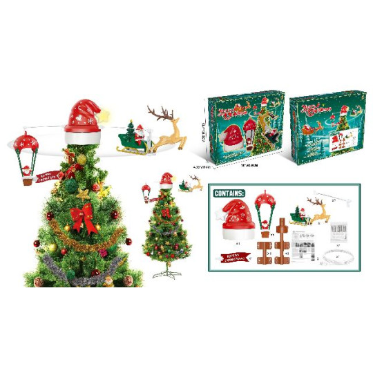 PUNTALE MUSICALE 2 ROT MONGOLFIERA SLITT