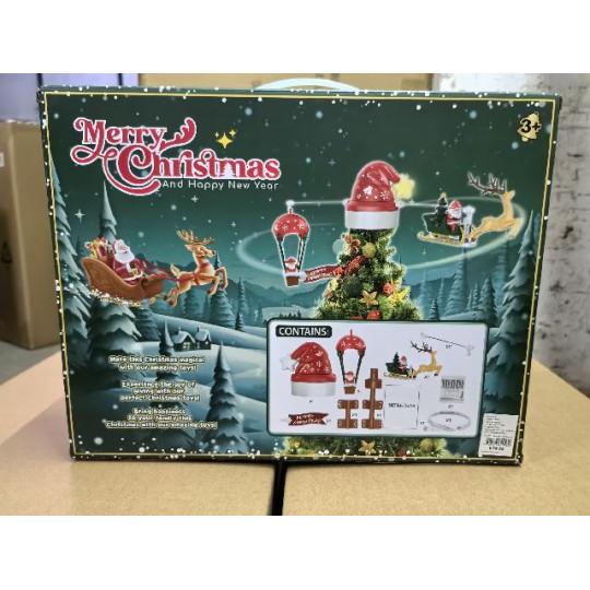 PUNTALE MUSICALE 2 ROT MONGOLFIERA SLITT