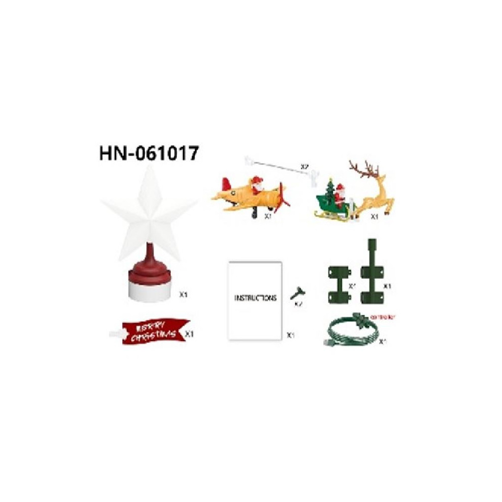 PUNTALE MUSICALE 2 ROT SLITTA AEREO LUCE PUNTALE MUSICALE 2 ROT SLITTA AEREO LUCE