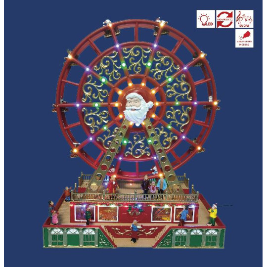 RUOTA PANORAMICA 38X17,5XH48CM LED MUS M
