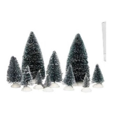 SET 10 ALBERI  H4CM 6CM 9CM 12CM