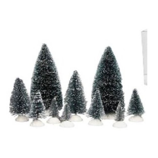 SET 10 ALBERI  H4CM 6CM 9CM 12CM SET 10 ALBERI  H4CM 6CM 9CM 12CM