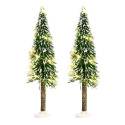 SET 2 ALBERI D5XH19CM LED BATTERIA