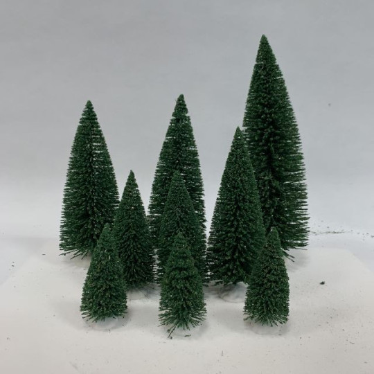 SET 9 ALBERI H10/15/18/23/30CM