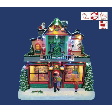 TOY SHOP LED MUSICA MOV H23,8CM 2