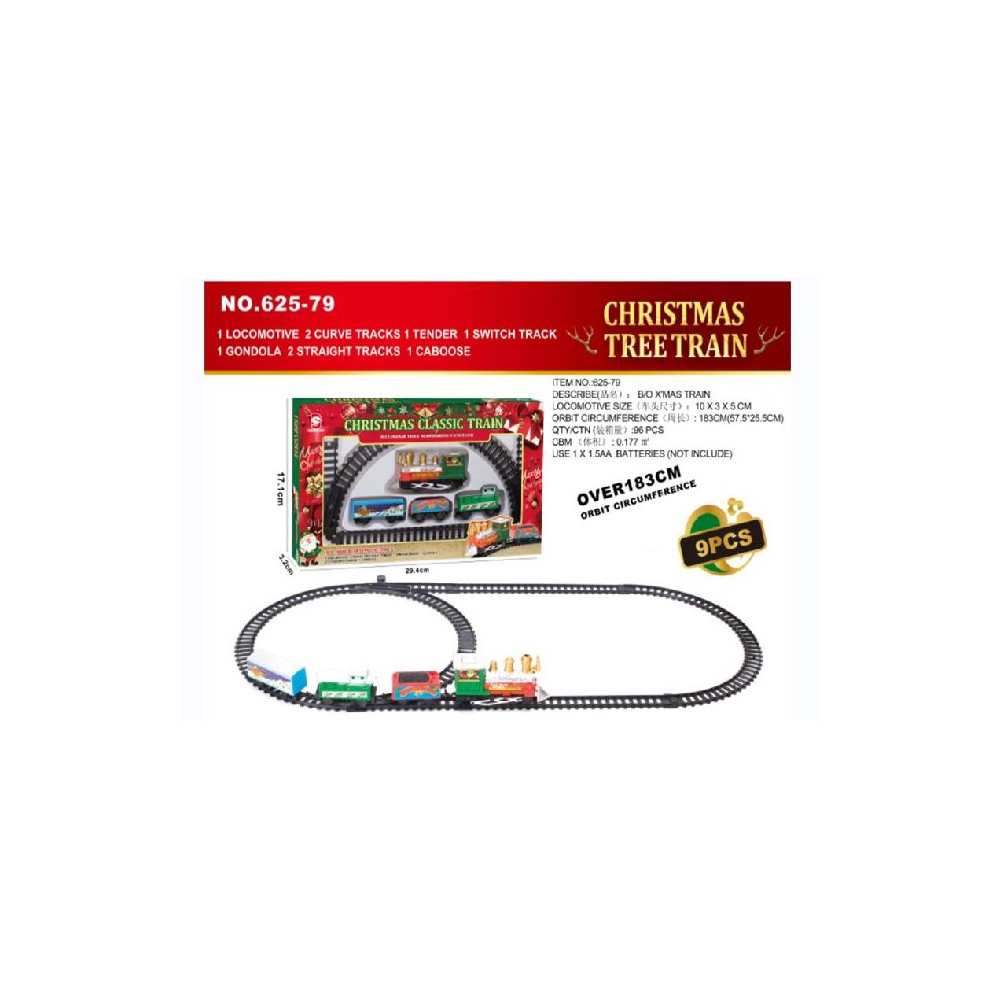 TRENO CLASSICO S/9 BATTERIA 183CM TRENO CLASSICO S/9 BATTERIA 183CM