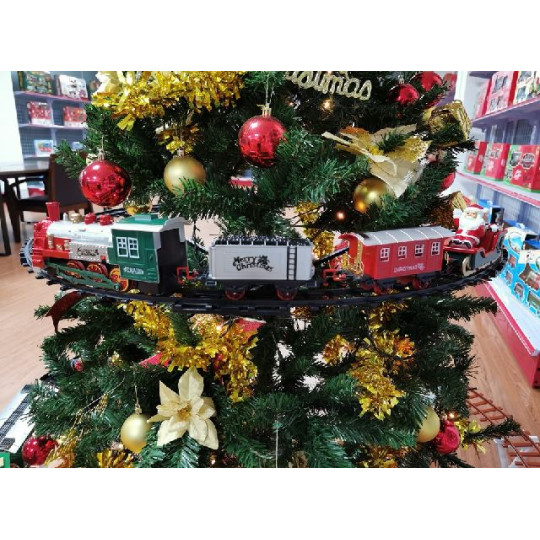 TRENO DA ALBERO SUONO LUCE BATTERIA