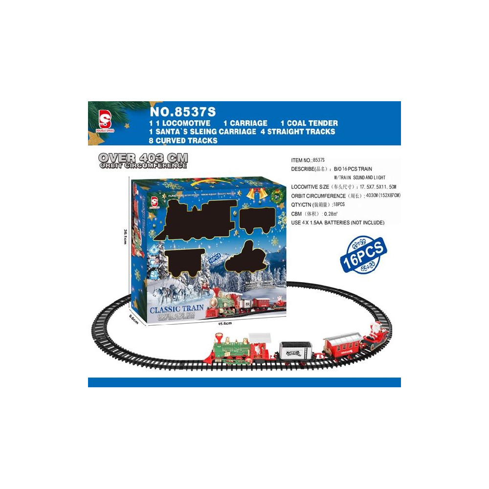 TRENO S/16 LUCE MUSICA BATT 403CM