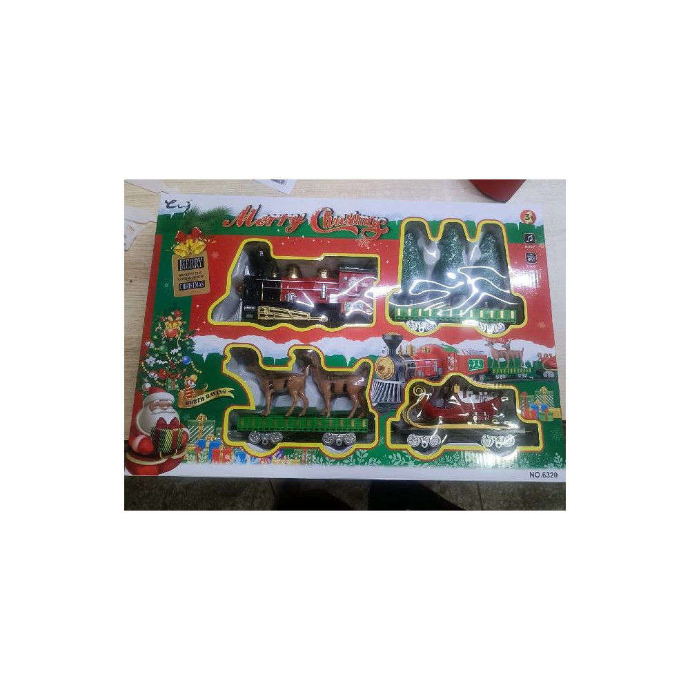 TRENO S/18 LUCE MUSICA SLITTA D82CM