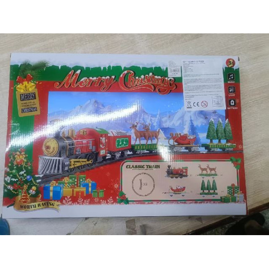 TRENO S/18 LUCE MUSICA SLITTA D82CM