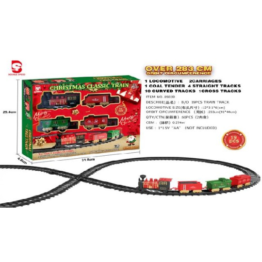 TRENO S/19 LUCE MUSICA BATT 283CM TRENO S/19 LUCE MUSICA BATT 283CM