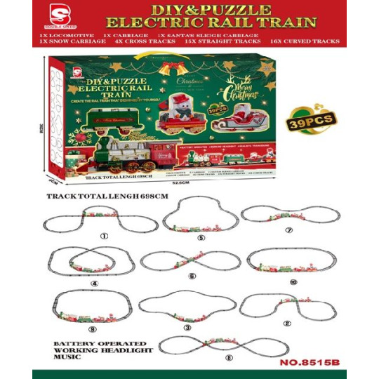 TRENO S/39 LUCE MUSICA BATT 698CM