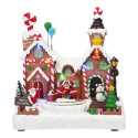 VILLAGGIO CANDY 23,2X16X24,5CM LED MULTI