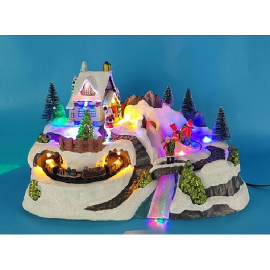 VILLAGGIO FO LED MUSICA MOV 30,5X16XH20C VILLAGGIO FO LED MUSICA MOV 30,5X16XH20C