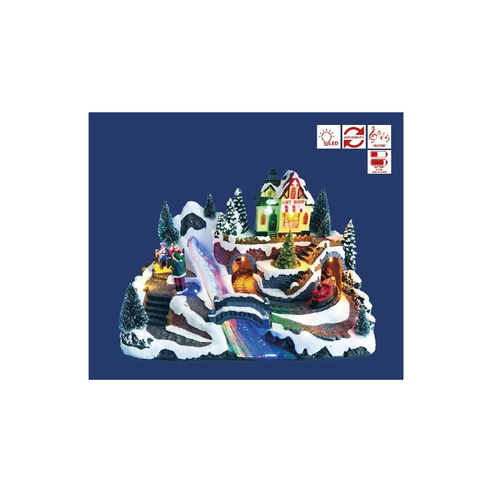 VILLAGGIO GIFT SHOP C/TRENO 29,8X19,5X19