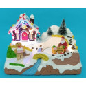 VILLAGGIO GINGERBREAD 19,8X12,6XH15,2CM