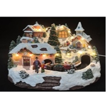VILLAGGIO LED MUISCA MOVIM 19X19XH14CM
