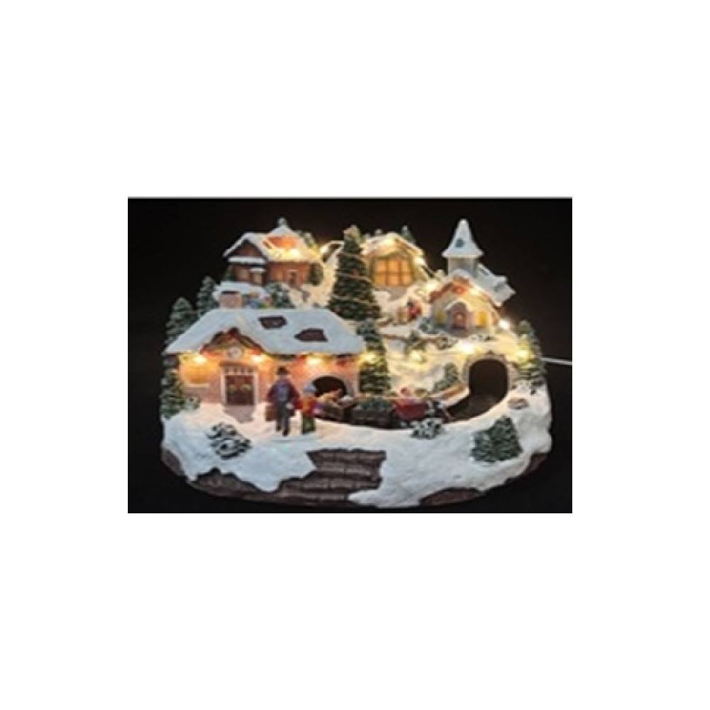 VILLAGGIO LED MUISCA MOVIM 19X19XH14CM