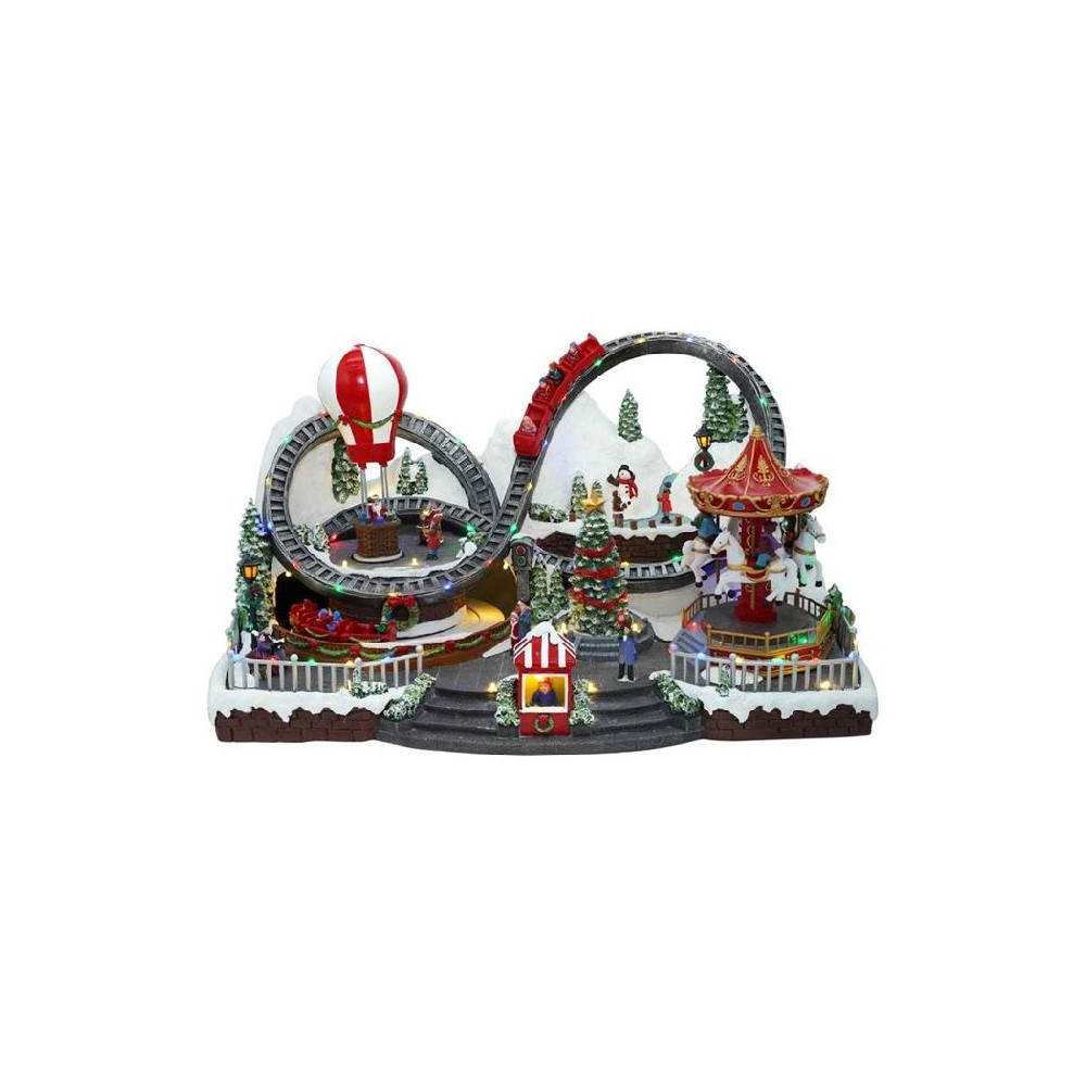 VILLAGGIO LUNAPARK MOV LUC LED 55X34XH30