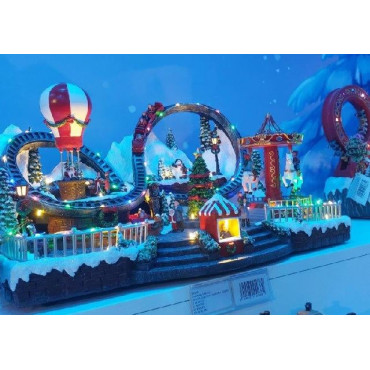 VILLAGGIO LUNAPARK MOV LUC LED 55X34XH30 2